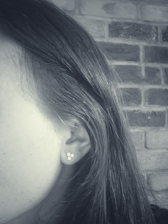 Triple Cubic Zirconia Cluster Stud