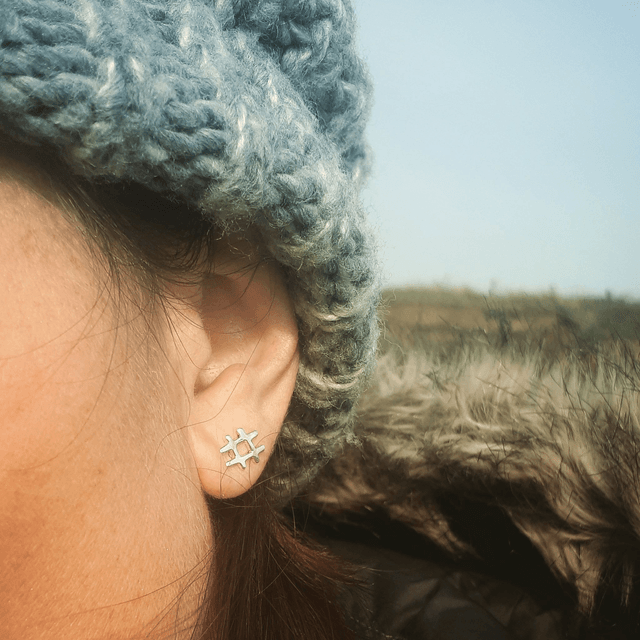 Hashtag Earring