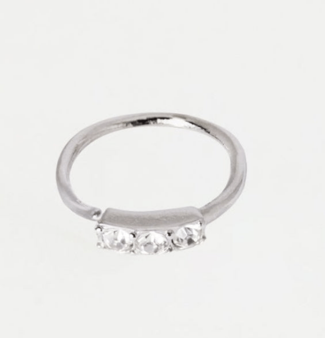 Gem Twist Ring