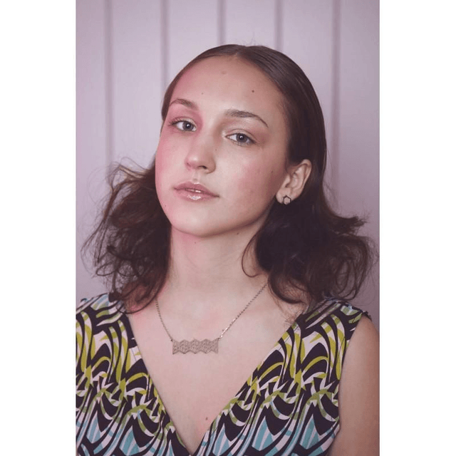 Geotriangle Pendant Necklace