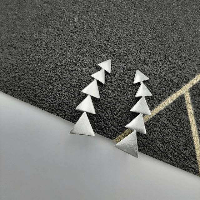 Triangle Ear Climbers