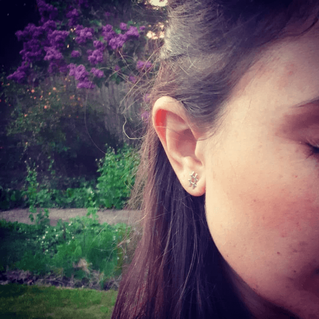 Hashtag Earring