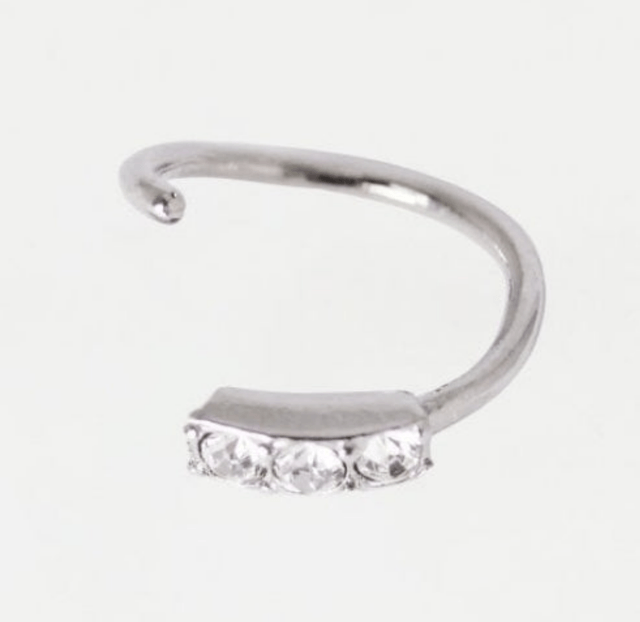 Gem Twist Ring