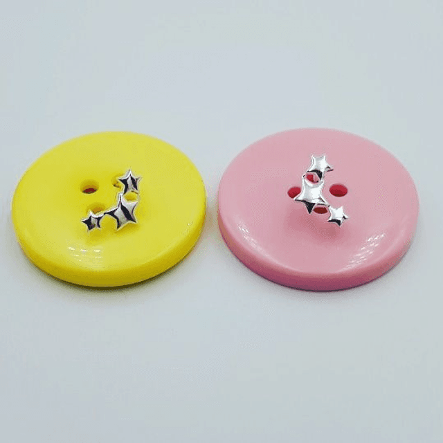 Trio Star Stud Sterling Silver Earring